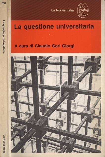 La questione universitaria - copertina