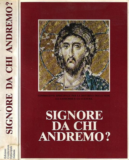 Signore da chi andremo? - copertina