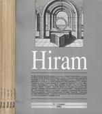 Hiram anno 1992 n. 1, 3, 5, 7, 10