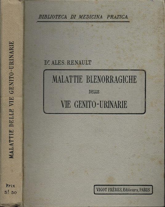 Malattie Blenorragiche delle Vie Genito-Urinarie - copertina