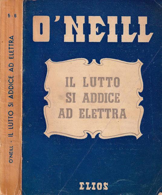 Il lutto di addice ad Elettra - copertina