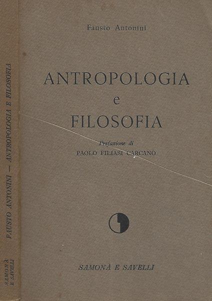 Antropologia e filosofia - copertina