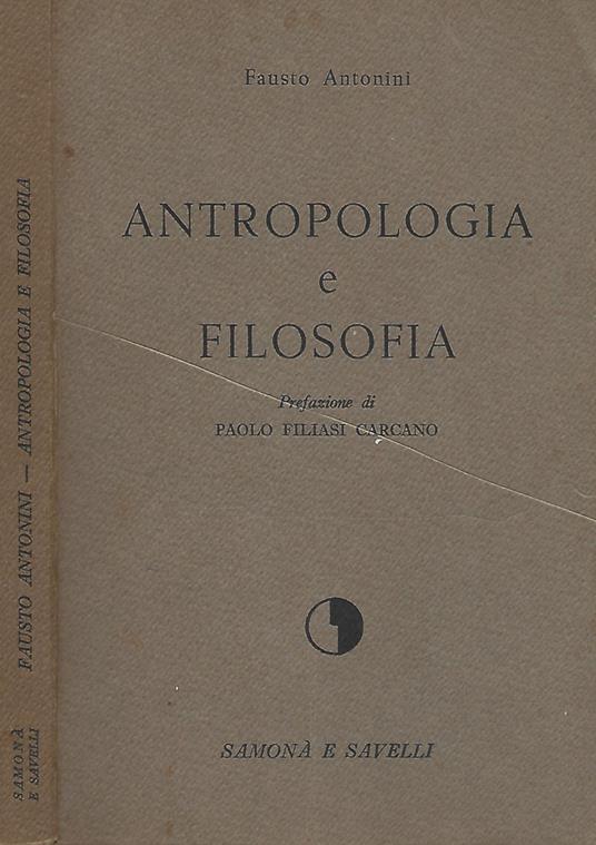 Antropologia e filosofia - copertina