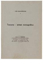 Toscana - Sintesi Monografica. Estratto Da: L'universo 1960 - Giannitrapani Luigi - Istituto Geografico Militare, - 1958