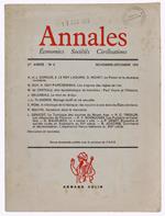 Annales. Économies - Sociétés - Civilisations. 27 Année - N°6 - Novembre-Decembre 1972 - Armand Colin, - 1972