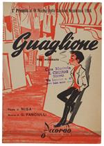 Guaglione. Spartito X Canto Mandolino O Fisarmonica - Nisa, Fanciulli - Accordo, - 1956