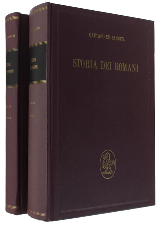 Storia Dei Romani. Volume Iii In 2 Tomi: L'età Delle Guerre Puniche - Gaetano De Sanctis - copertina