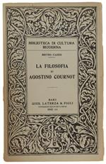 Filosofia Di Agostino Cournot - Caizzi Bruno - Laterza Bcm, - 1942