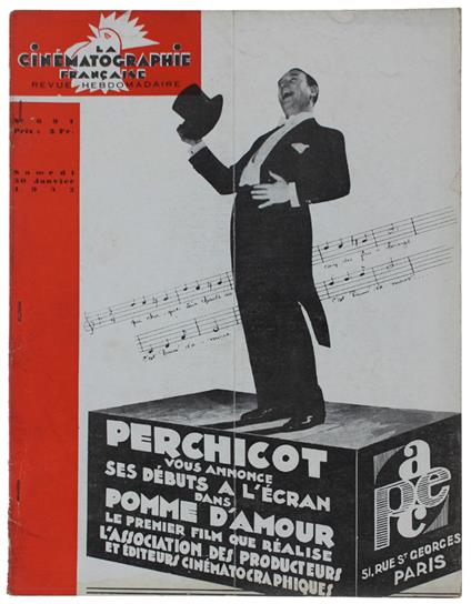 Cinematographie Française N° 691  (Complet) - 1932 - copertina