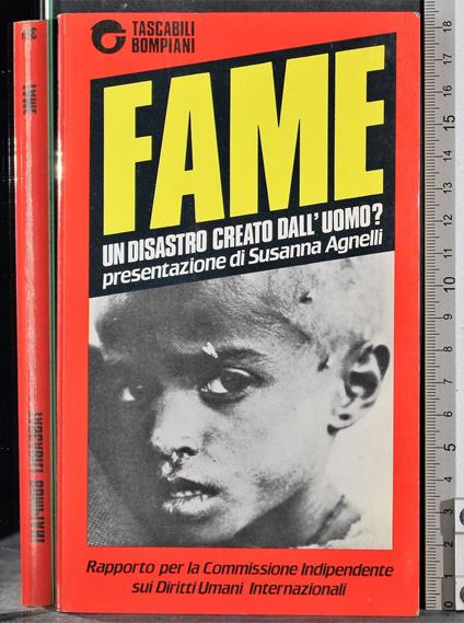 Fame. Un disastro creato dall'uomo? - Susanna Agnelli - copertina