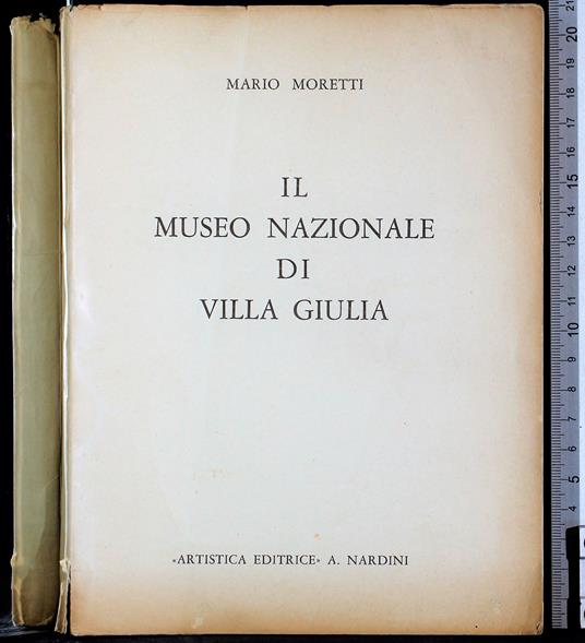 Il museo nazionale di Villa Giulia - Mario Moretti - copertina