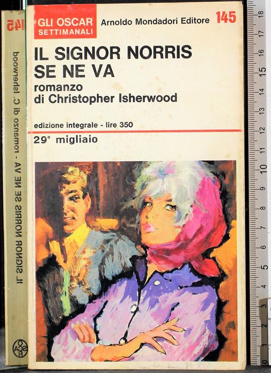 Il signor Norris se ne va - Christopher Isherwood - copertina