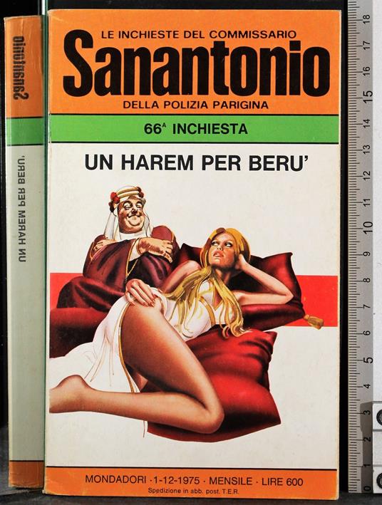 Un harem per Berù - Sanantonio - copertina