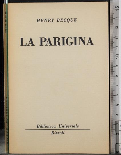 parigina - Henry Becque - copertina