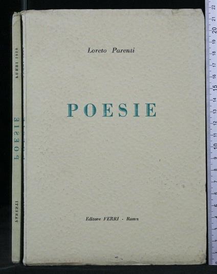 Poesie - copertina