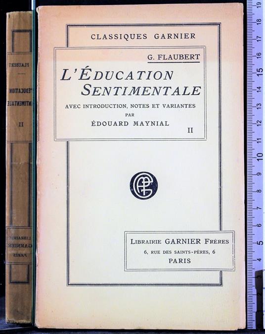 L' education sentimentale. Vol II - Gustave Flaubert - copertina