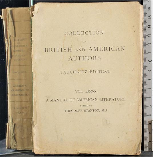Collection of British and american authors. Vol 4000 - Andy Stanton - copertina