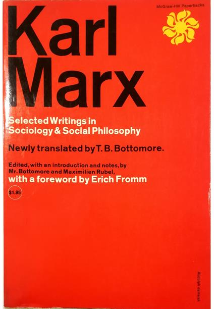 Selected Writings in Sociology & Social Philosophy - copertina
