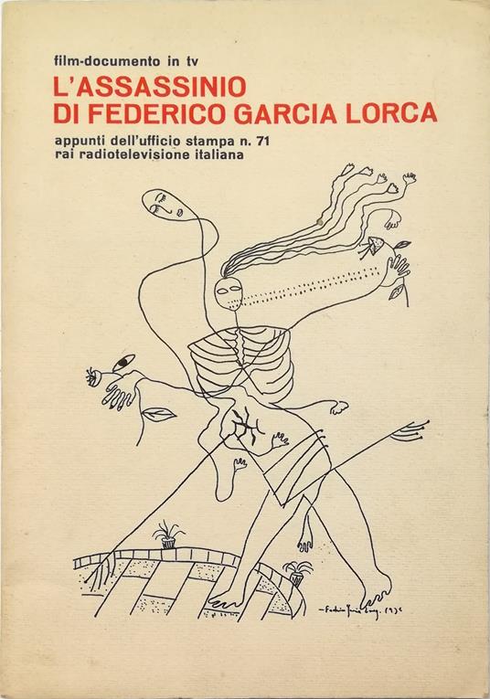 L' assassinio di Federico Garcia Lorca Film-documento in TV - copertina