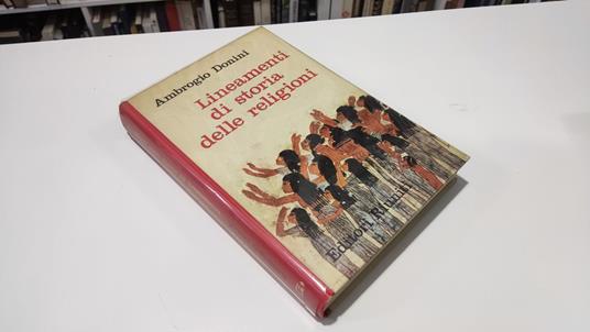 Lineamenti di storia delle religioni - Ambrogio Donini - copertina