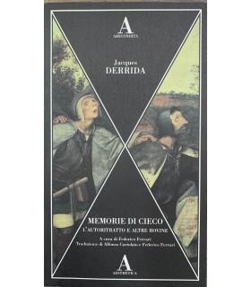 Memorie di cieco - Jacques Derrida - copertina