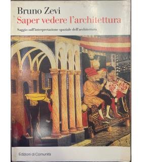 Saper vedere l''architettura - Bruno Zevi - copertina