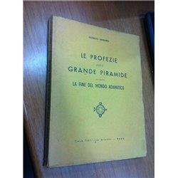 Le profezie della grande piramide ovvero la fine del mondo adamitico - Georges Barbarin - copertina