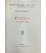 Filodemo in Italia