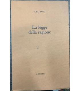 La legge della ragione - Guido Fassò - copertina