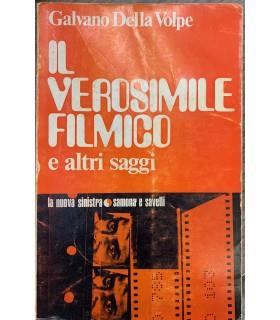 Il verosimile filmico e altri saggi - Galvano Della Volpe - copertina