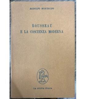 Rousseau e la coscienza moderna - Rodolfo Mondolfo - copertina