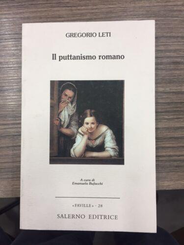 Il puttanismo romano - Gregorio Leti - copertina