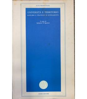 Università e territorio. Squilibri e strategie di superamento - Salvatore D'Agostino - copertina