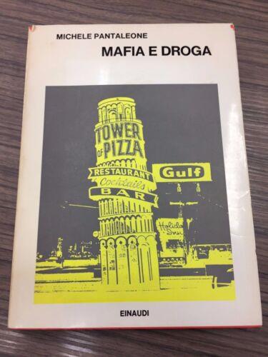 Mafia e droga - Michele Pantaleone - copertina