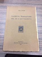 Gazzette Napoletane del sei e settecento