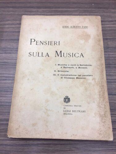 Pensieri sulla Musica - copertina