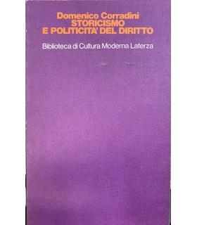 Storicismo e politicità del diritto - copertina