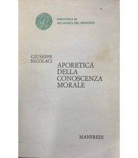 Aporetica della conoscenza morale - copertina