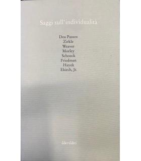 Saggi sull'individualità - copertina