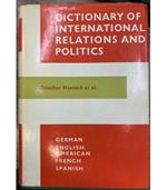 Dictionary of international relations and politics