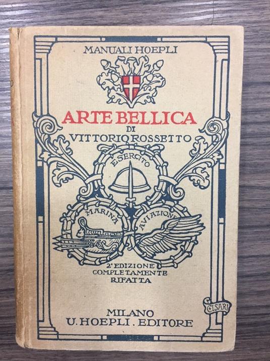 L' arte bellica - Vittorio Rossetto - copertina