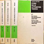 Storia della letteratura tedesca. Dal realismo alla sperimentazione (1820-1970). Dalla fine secolo alla sperimentazione (1890-1970). Tre tomi