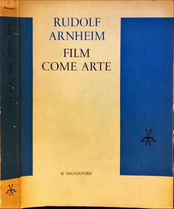 Film come arte - Rudolf Arnheim - copertina