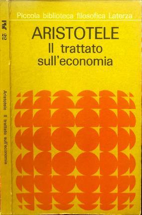 Il trattato sull’economia - Aristotele - copertina