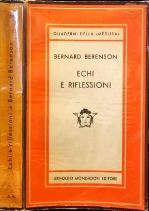 Echi e riflessioni (Diario 1941-1944) - Bernard Berenson - copertina