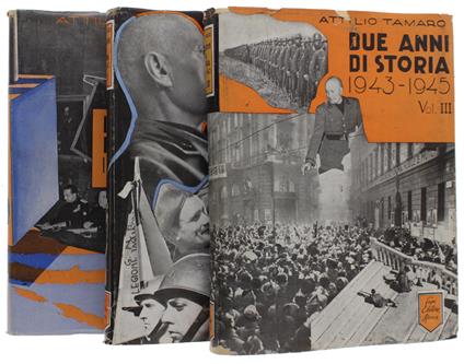 Due Anni Di Storia 1943-45 - Attilio Tamaro - copertina
