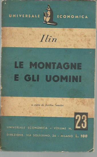 Le montagne e gli uomini - Mikail Ilin - copertina