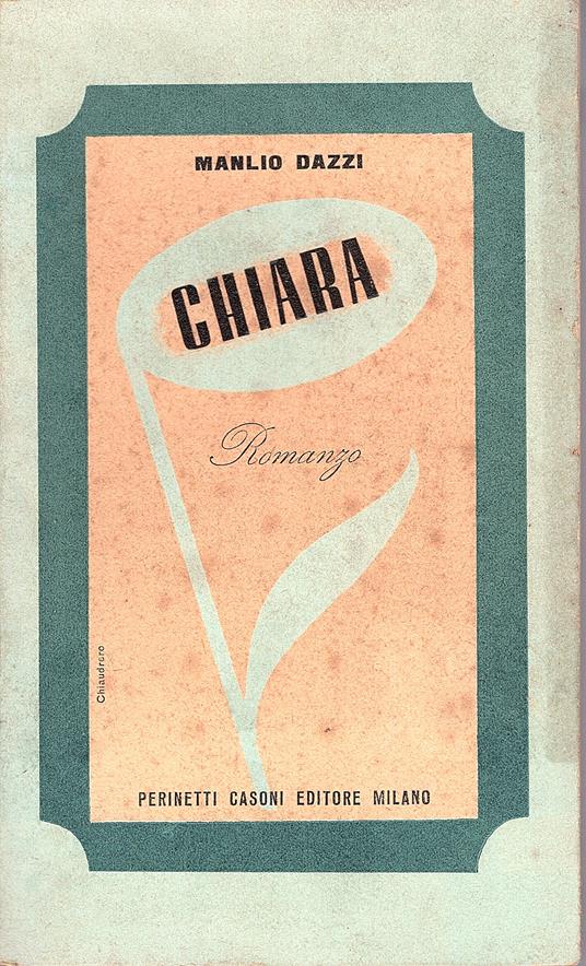 Chiara - Manlio Dazzi - copertina