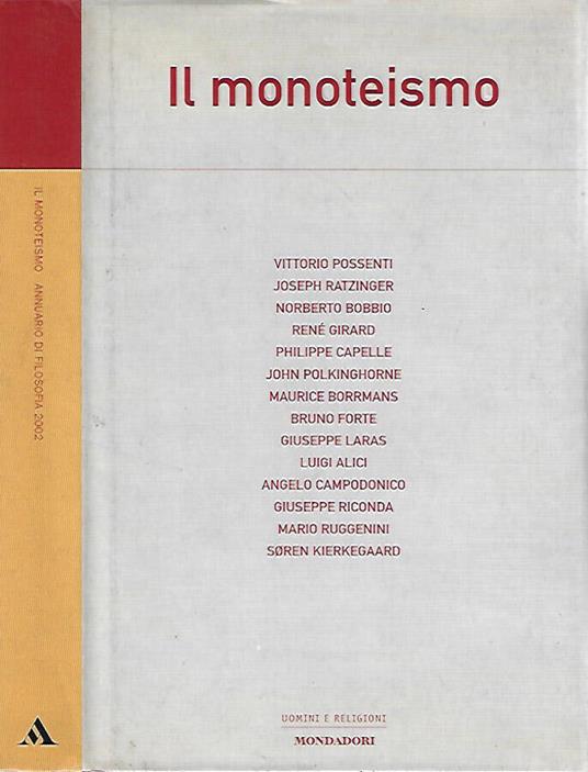 Il monoteismo - copertina