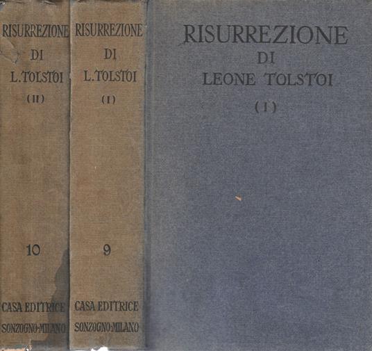 Risurrezione - Lev Tolstoj - copertina